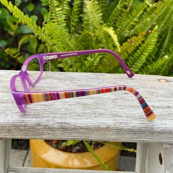 Skechers SK1565 Purple Girls Eyeglasses/Frames. EUC! Fashionable Cute - Picture 6 of 10